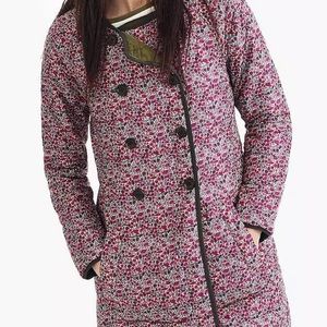 J. Crew Liberty Print Réversible Puffer-NWOT